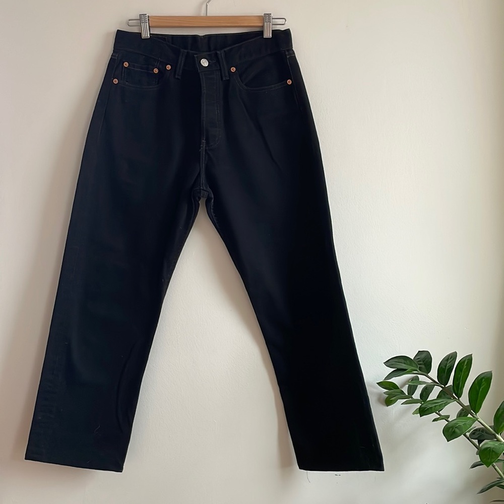 Levi’s Vintage Black 590 Jeans Made in the UK